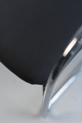 Vitra "Vis a vis Step", Freischwinger, stapelbar, Chrom/Grau