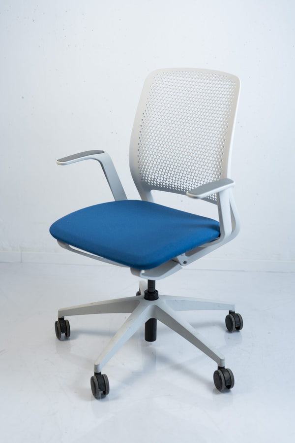 Drehstuhl "se:motion", blau, weiß - Sedus