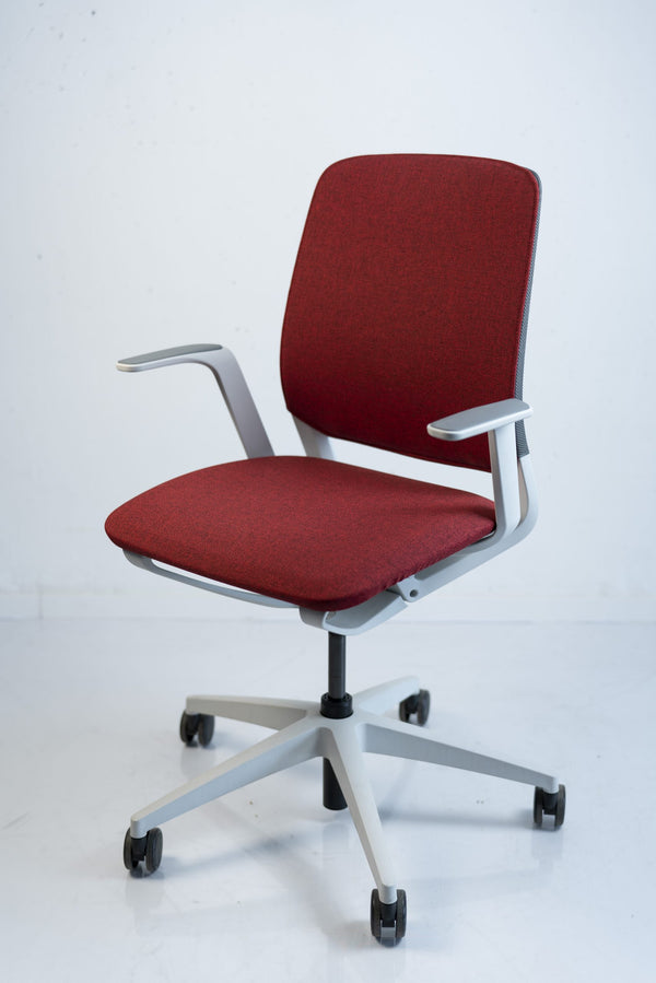 Drehstuhl "se:motion", rot, weiß - Sedus